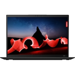 Lenovo ThinkPad X1 Carbon 14" bærbar computer i7-13/16/512 GB (dyb sort)