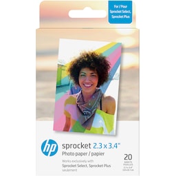 HP Paper Sprocket Select 2x3,4 instant-film 20-pak