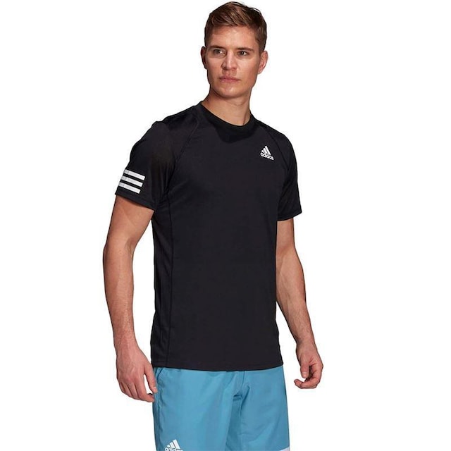 Adidas Club 3-Stripes Tee, Padel og tennis T-shirt herrer