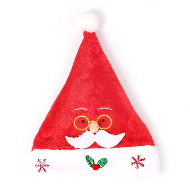 Nissehue Julehue Jul Nisse Julefest Dress up - Nisse med briller