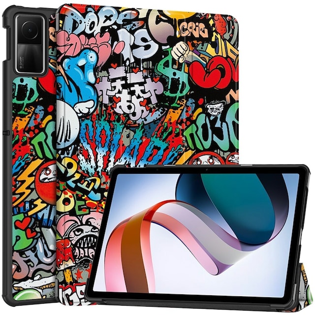 Xiaomi Redmi Pad SE Stand Slim Fit Cover Sleep/Wake - Graffiti