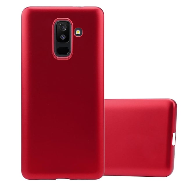Samsung Galaxy A6 PLUS 2018 Cover Etui Case (Rød)