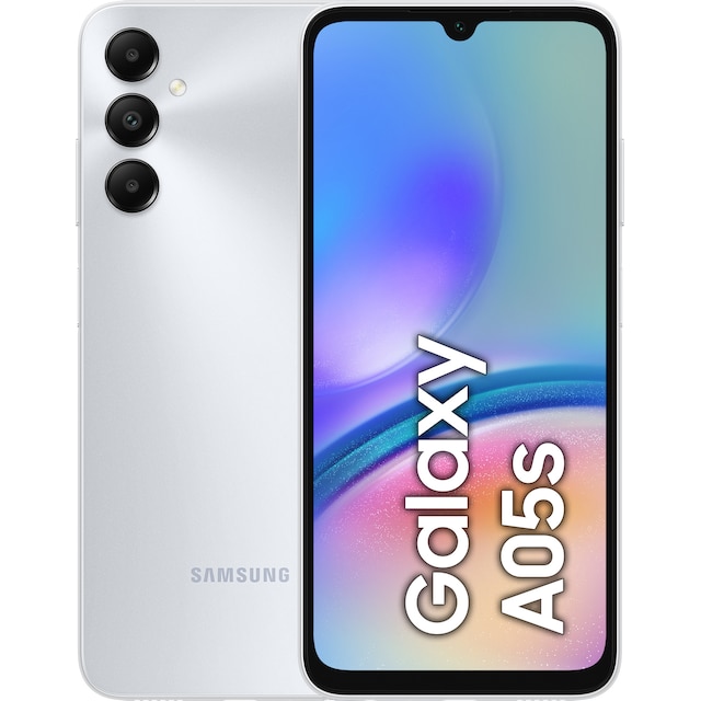 Samsung Galaxy A05s smartphone 4/64GB (sølv)
