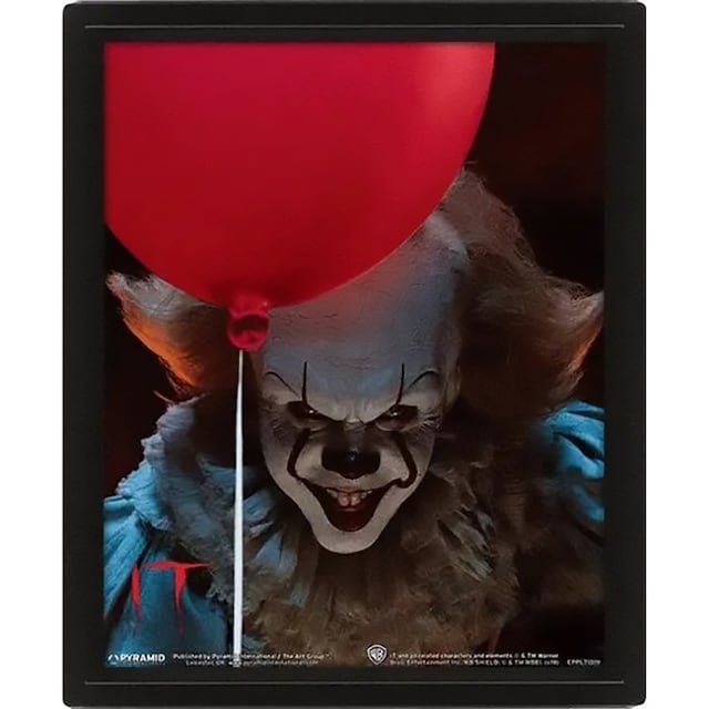 IT (2017 Pennywise Flip) 3D lenticulær plakat