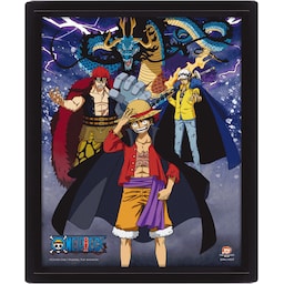 One Piece (Land of Wano) 3D lenticulær plakat