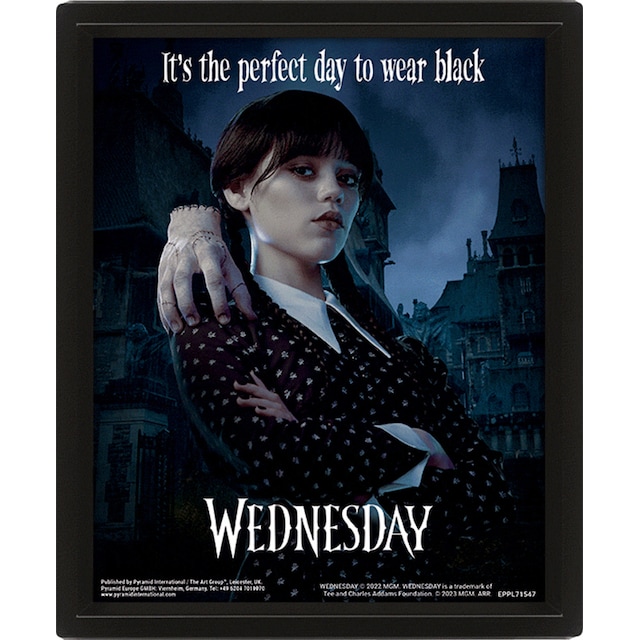 Wednesday (Perfect Day) 3D lenticulær plakat