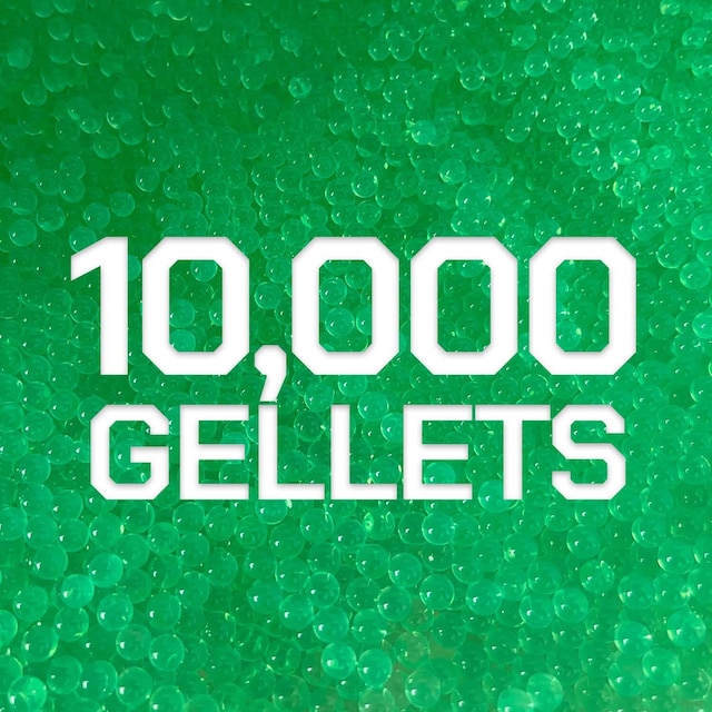 Gel Blaster Gellets (10.000 stk.) grøn