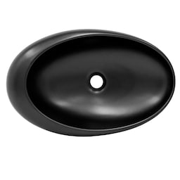 ECD Germany håndvask 585x375x145 mm oval, hvid keramik