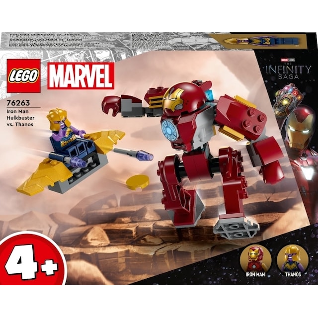 LEGO Super Heroes Marvel 76263 - Iron Man Hulkbuster vs. Thanosv