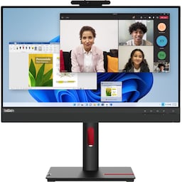 Lenovo ThinkCentre Tiny-in-One 24 Gen 5 23.8" LCD skærm 12NBGAT1EU