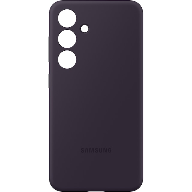Samsung Galaxy S24 Silikoneetui (mørk lilla)