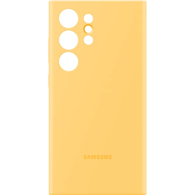 Samsung Galaxy S24 Ultra Silikoneetui (gul)