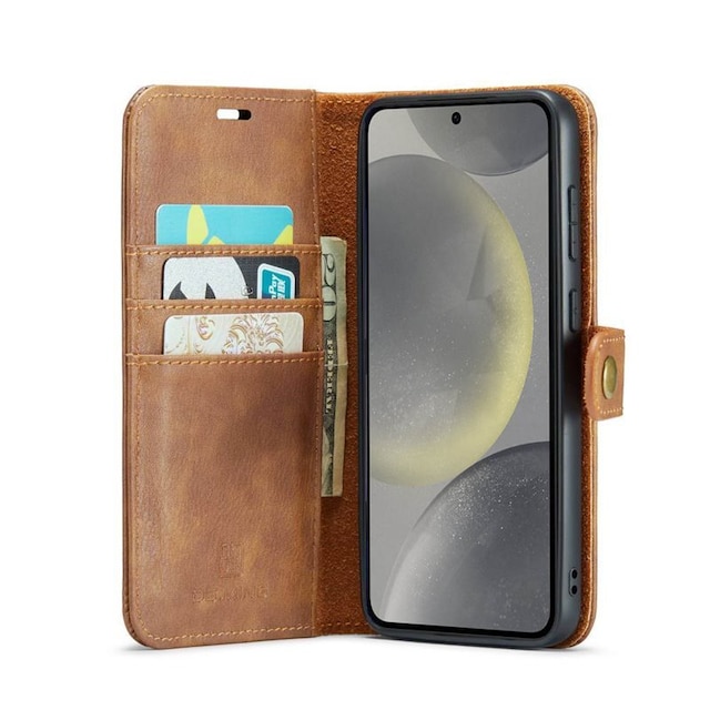 Wallet DG-Ming 2i1 Samsung Galaxy S24 - Brun