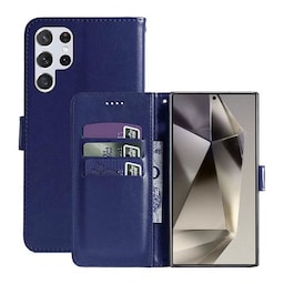 Wallet cover 3-kort Samsung Galaxy S24 Ultra - Mørkeblå