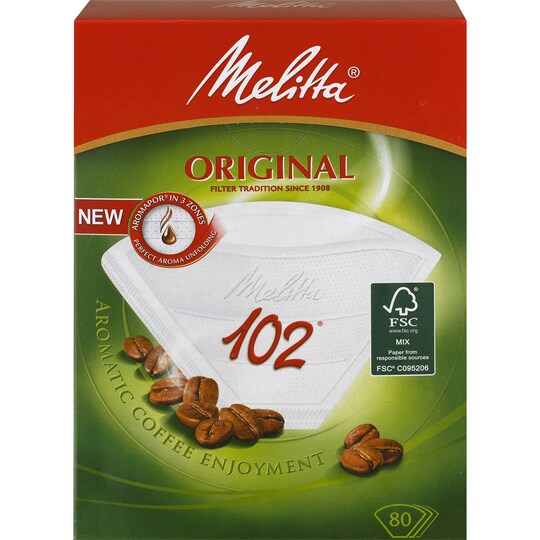 Melitta Original 102 kaffefiltre 97073 | Elgiganten