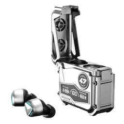 MK47 Mechanical Gaming Bluetooth In-ear Headset - Sølv