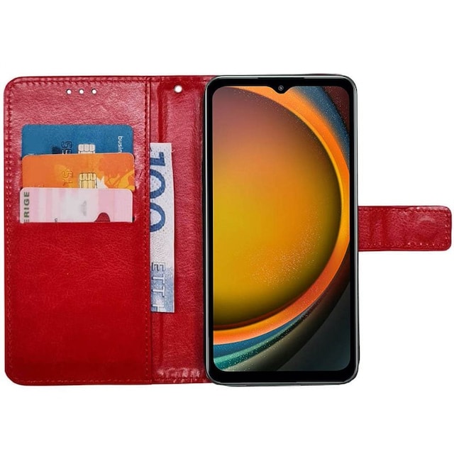 Wallet cover 3-kort Samsung Galaxy Xcover 7 - Rød