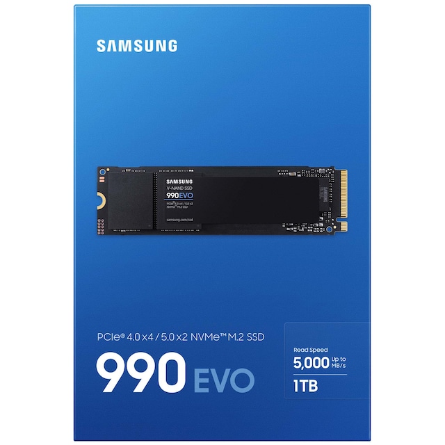 Samsung 990 EVO M.2 SSD (1TB)