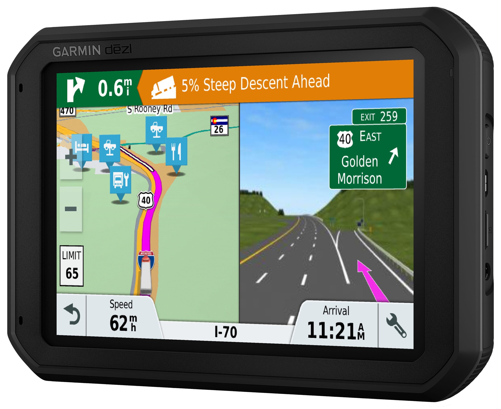Garmin Dezl 780 LMT-S lastbil GPS - GPS til Bil & Motorcykel ...