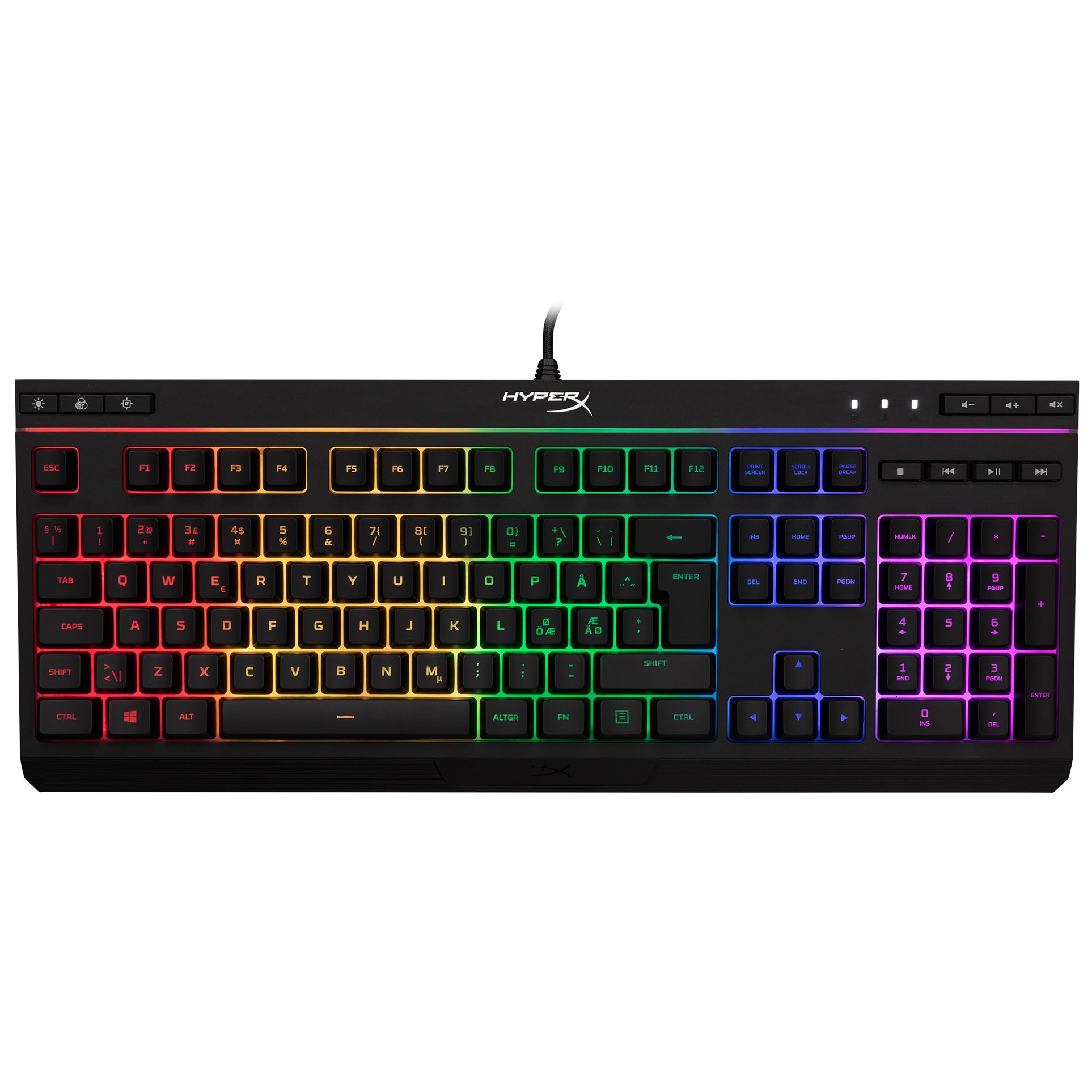 HyperX Alloy Core RGB gaming-tastatur | Elgiganten