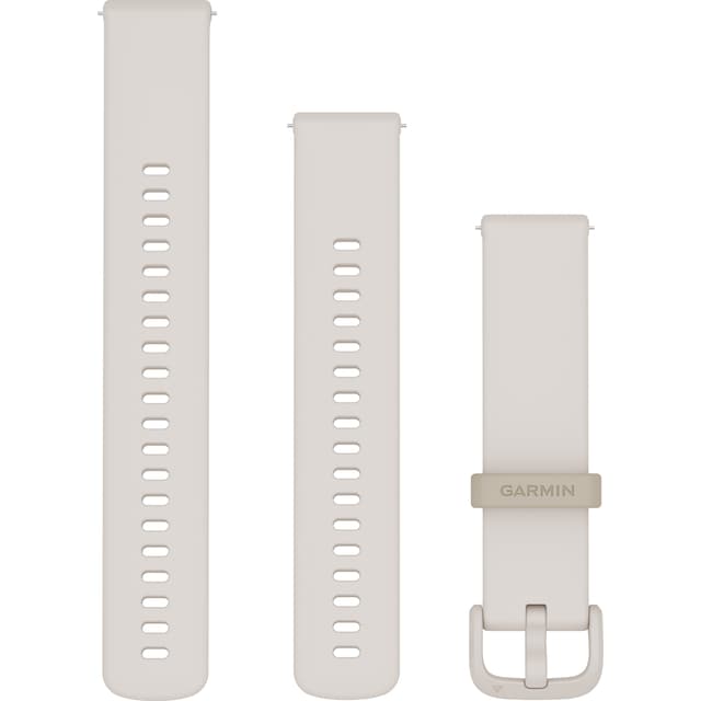 Garmin 20mm Quick Release Silicone rem (beige)