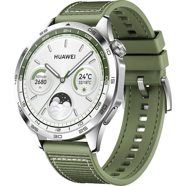 Huawei Watch GT 4 sportsur 46 mm (grøn)