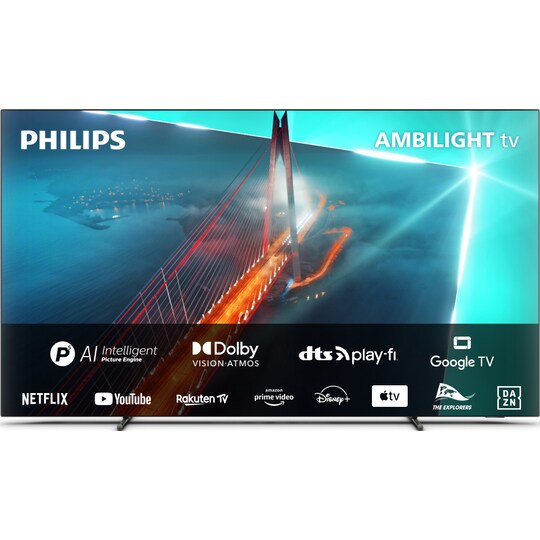 Philips 55" OLED708 4K 120Hz OLED Ambilight TV (2023)