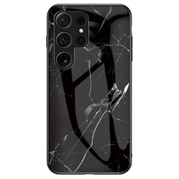 SKALO Samsung S24 Ultra Marmor hærdet glas TPU Cover - #4