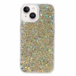 Nordic Covers iPhone 15 Cover Sparkle Series Citrine Gold