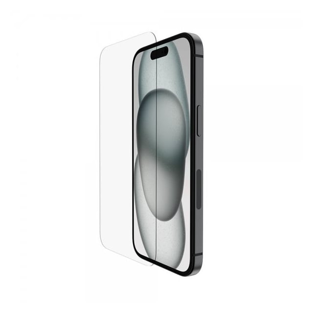 Belkin iPhone 15 Skærmbeskytter ScreenForce UltraGlass 2