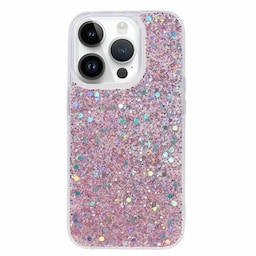 Nordic Covers iPhone 15 Pro Max Cover Sparkle Series Blossom Pink