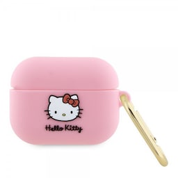 Hello Kitty AirPods Pro Cover Liquid Silicone Lyserød