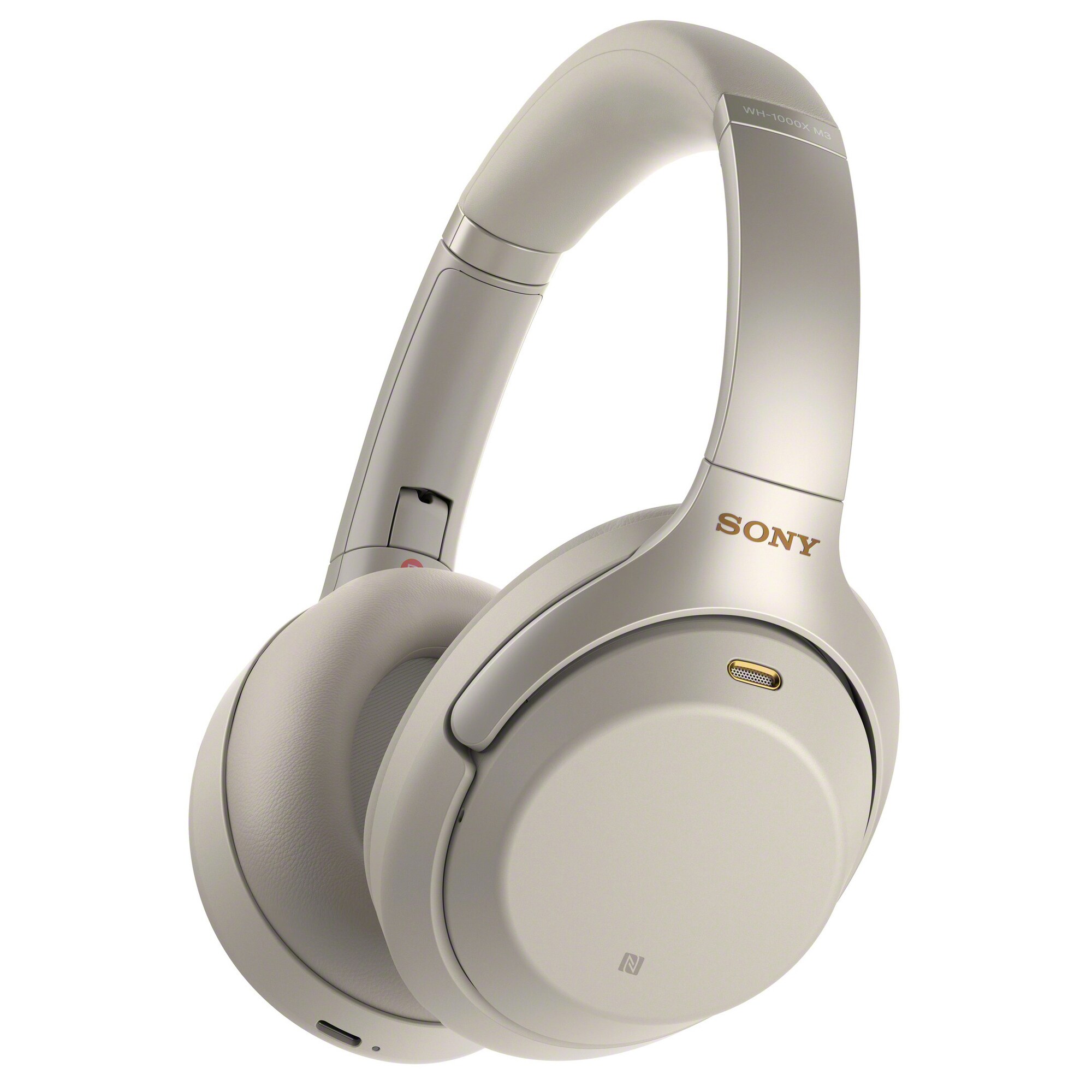 Sony trådløse around-ear hovedtelefoner WH-1000XM3 (sølv ...