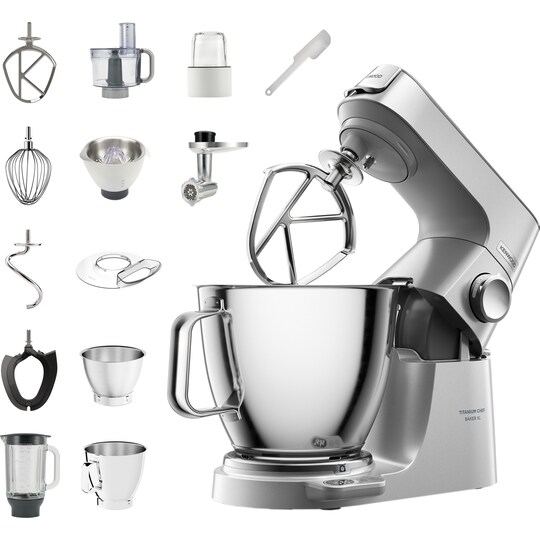 Kenwood Titanium Chef Baker XL køkkenmaskine - KVL85.704SI