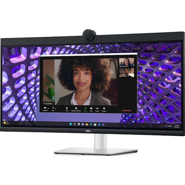 Dell P3424WEB 34" buet skærm til videokonferencer