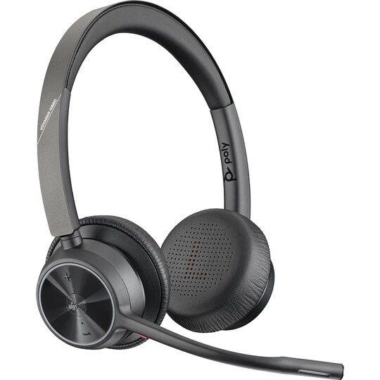 HP Poly Voyager 4320 MS Teams headset USB-A med oplade-stander