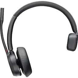 HP Poly Voyager 4310 UC headset USB-A med oplade-stander
