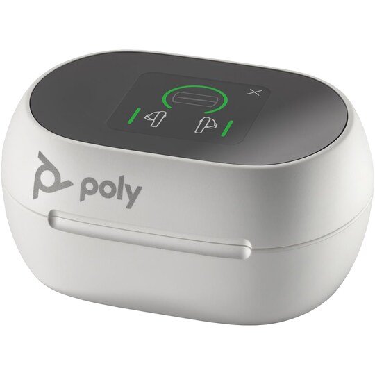 HP Poly Voyager Free 60+ UC høretelefoner USB-C (hvid)