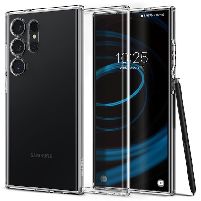 Spigen Liquid Crystal cover Samsung Galaxy S24 Ultra - Crystal clear