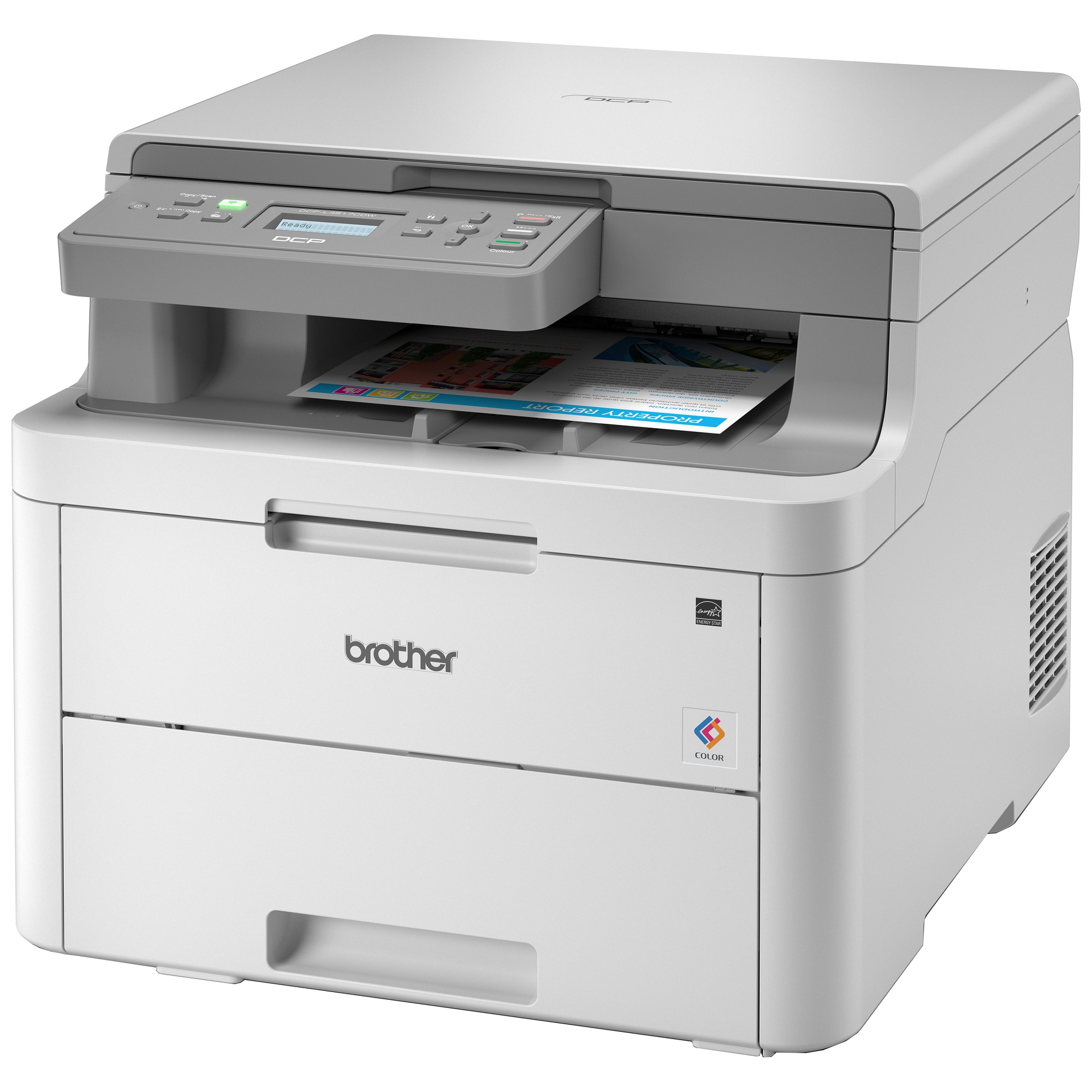 Brother DCP-L3517CDW all-in-one laser-farveprinter | Elgiganten