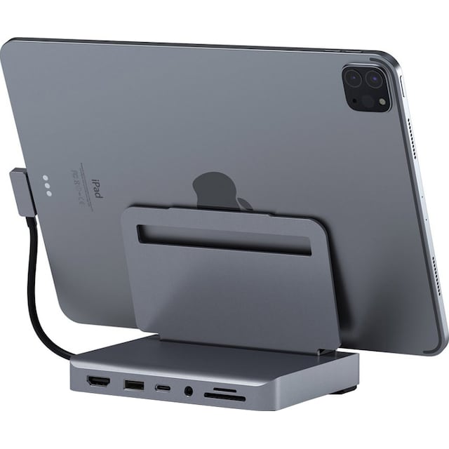 Satechi iPad Pro hub til tablet (grå)