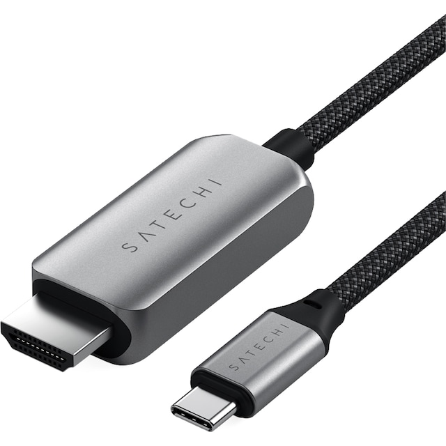 Satechi USB-C til HDMI 2.1 kabel 2 meter (sort)
