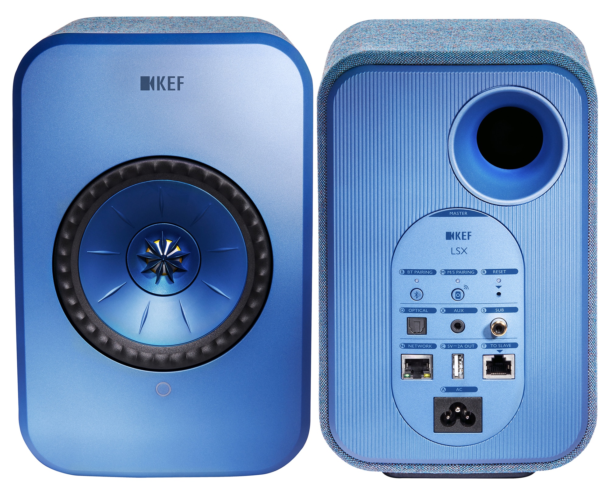 KEF LS-X stereohøjttalere (blå) - Aktive højttalere - Elgiganten