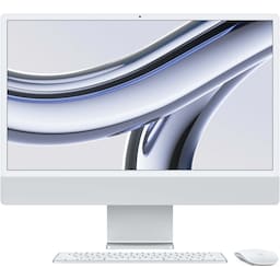 iMac 24" M3 2023 8/10/256 (sølv)