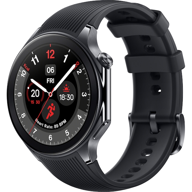 OnePlus Watch 2 hybridur 46mm (sort)