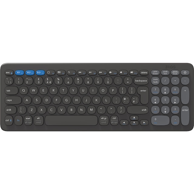 Zagg Pro trådløst tastatur (sort)