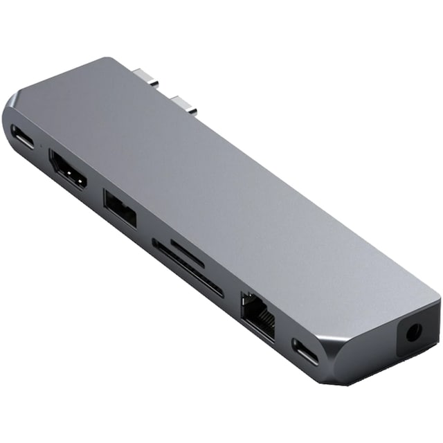 Satechi Pro Max USB-C hub (grå)