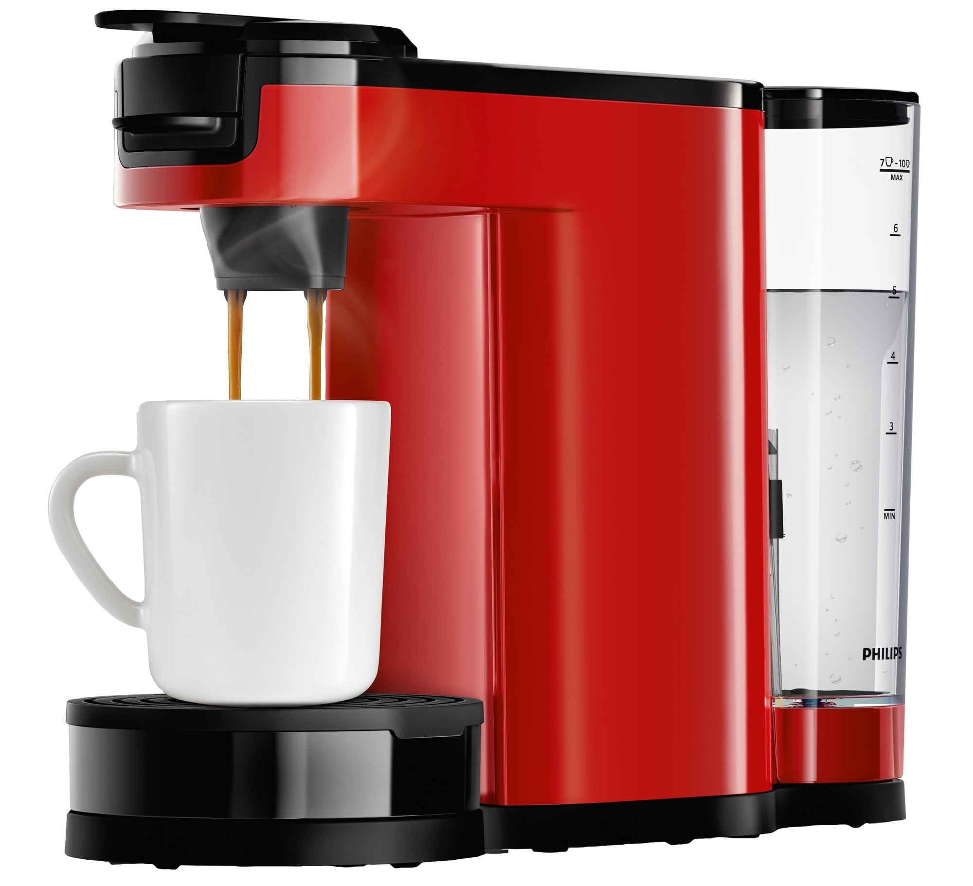 Senseo Switch 3in1 Kaffemaskine Base+ (rød) - Kaffemaskiner og  kapselmaskiner - Elgiganten