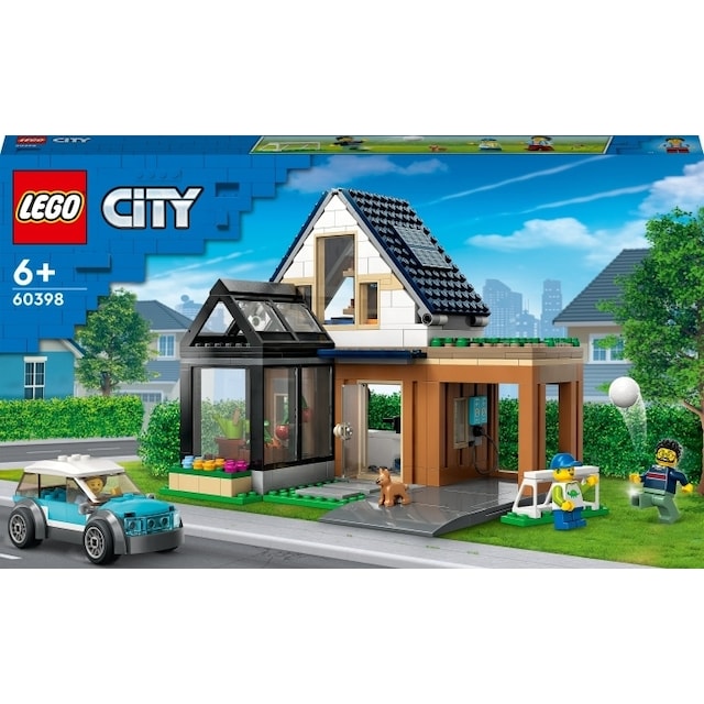 LEGO City My City 60398 - Family House and Electric Car