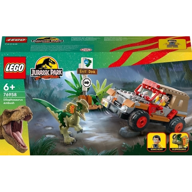LEGO Jurassic World 76958 - Dilophosaurus Ambush